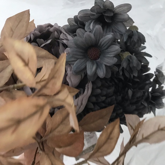 Hand Crafted Fall Custom 2 Swags Leaves & Pomegranate Custom Order In Progress - Picture 7 of 7